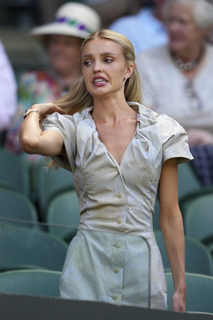 Who is Morgan Riddle? A fashion influencer at Wimbledon who attends boyfriend Taylor Fritz’s matches